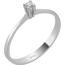 Sirius 0,05 Karat Pırlanta Tektaş Yüzük
