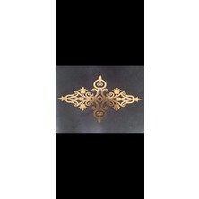 Demdekor Dekoratif 30×40 1 adet  gold  kendinden yapışkanlıdır