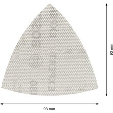 Bosch M480 93X93 mm 240 Kum Elek Telli Net Zımpara 2608900722