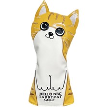 Shibel Kulüp Kafa Kapağı Koruma Kolu Uzun Boyun Golf Ahşap Headcovers Golfçü Hediye Sarı Sürücü (Yurt Dışından)
