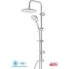 AR-Yak Acuba Kolonlu Duş Seti Duş Başlığı Seti Banyo Duş Fıskiye 102158026