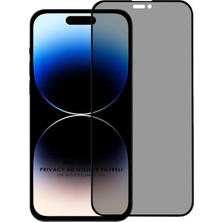 Microsonic Apple iPhone 15 Pro Privacy 5d Gizlilik Filtreli Cam Ekran Koruyucu Siyah