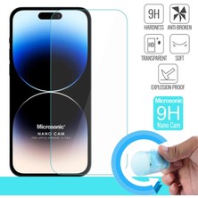 Microsonic Apple iPhone 15 Pro Nano Glass Cam Ekran Koruyucu