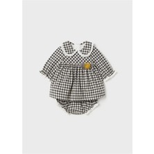 Mayoral Yenidoğan Kız Pötikare Elbise