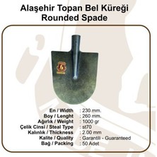 Ebra Erba Alaşehir Topan Bel Küreği Topak Bel Kürek