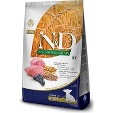 N&d Ancestral Grain  Kuzu Etli ve Yaban Mersinli Küçük Irk  Tahıllı Yavru Köpek Maması 2.5 kg