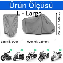 Wagell Tüm Motosikletler ile Uyumlu Brandası, Motor Örtüsü Çadır