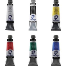 Talens Van Gogh Yağlı Boya 40ML 6'lı Set Ana Renkler