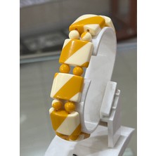 Firuze Gümüş Kehribar Bileklik