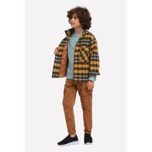 Jacklions Erkek Çocuk 4-14 Yaş Cep Detaylı Ultra Esnek Pantolon 23014 Camel