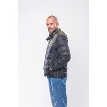 Kevin K232 Erkek Haki Şişme Mont