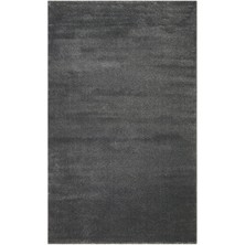 Eko Halı Lotto Lt Plaın Antrasıt Hav ve Toz Vermez Modern Sade Desenli Şık Makine Dokuması Halı