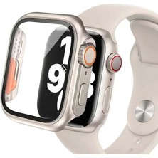Sneezy Apple Watch 41MM Uyumlu Ultra 49MM Görünüme Dönüştürücü Kasa ve Ekran Koruyucu