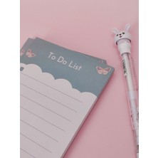 Busmi Notepad Kelebek Todolist A6