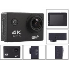 ASD Aksiyon Kamera Wi-Fi 4K Ultra Hd 170 Derece 32 GB