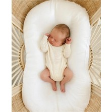 Sapien Home Anne Yanı Güvenli Baby Nest Sağlıklı Pamuk Kumaş Fermuarlı Kolay Yıkanabilir