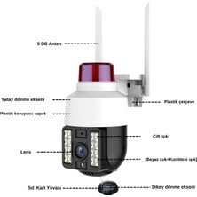 Filli Kutum 2 mp Hd 1.5 Inç İP66 Ip Kamera Wifi Özellikli Hareket Takipli Gece Sensörlü Alarmlı Kamera