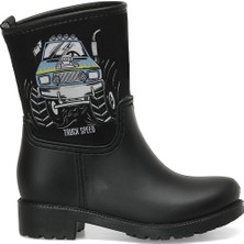 Bınono BINONO ELIS F 3PR Siyah Erkek Çocuk Yağmur Çizmesi