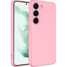 Israh Samsung Galaxy S23 Plus Cep Telefonu Için Uyumlu Kılıf Içi Kadifeli Lansman Silikon Yumuşak Kapak