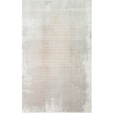 Eko Halı Mahal Mhl 05 Cream Gold Modern Desenli Yumuşak Dokulu Yüksek Kalite Sık Dokuma 120 Tarak Ipek Halı