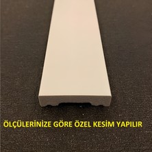 Pasha Dekor Boyanabilir 4 cm Düz Sert Poliüretan Duvar Çıtası 4 cm x 240 cm