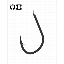 Fudo 1701 Siyah Nikel Iğne No:4