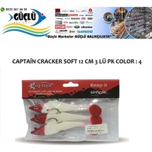 Captain Levrek Turna Silikonu Captaın Cracker Soft 12 cm 3’lü Pk Renk : 4