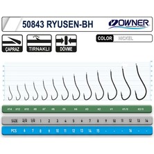 Owner 50843 Ryusen-Bh White Nikel Iğne No:2