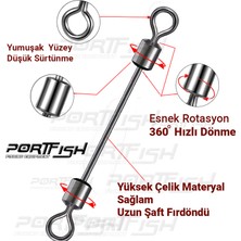 Portfish BL-5506 Uzun Şaft Takım Fırdondüsü No:7