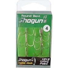 Shogun 1213 Round Bent High Carbon Nikel 3’lü Iğne No:6