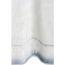 Eko Halı Parma Par 01 Blue Yüksek Alçak Dokulu Modern Desenlere Sahip Şık Makine Halısı