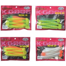 Captain Silikon Yem Captain Typoon Soft 12CM 5’li Pk Renk:05