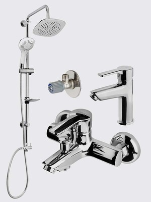 Newarc Premium 3 Lü Banyo Batarya Seti Yna