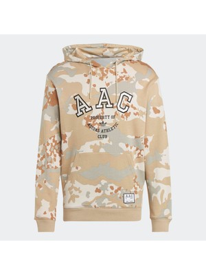 Adidas Erkek Günlük Kapşonlu Sweatshirt Hoodie Aac Camo IR9472