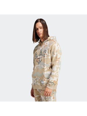 Adidas Erkek Günlük Kapşonlu Sweatshirt Hoodie Aac Camo IR9472