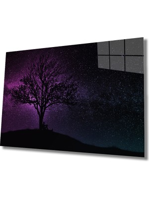 Miray Life Illüstrasyon Cam Tablo Illustration Art