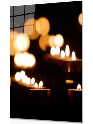 Miray Life Mum Kandil Cam Tablo