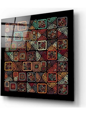 Miray Life Etnik Desenler Cam Tablo