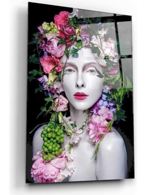 Miray Life Kadın Cam Tablo