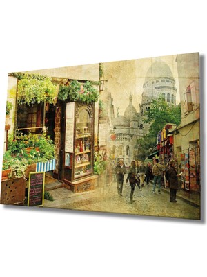 Miray Life Old Sokak Cam Tablo Old Streets