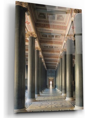 Miray Life Sütunlu Geçit Cam Tablo