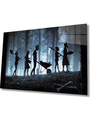 Miray Life Fütüristik Cam Tablo