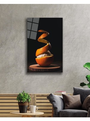 Miray Life Portakal Cam Tablo Orange