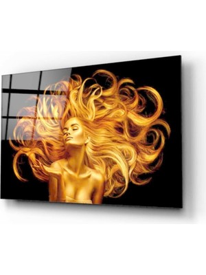 Miray Life Kadın Cam Tablo