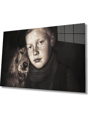 Miray Life Köpek ve Çocuk Cam Tablo