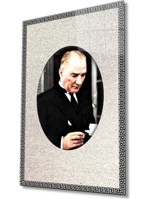 Miray Life Çerçeveli Atatürk Cam Tablo