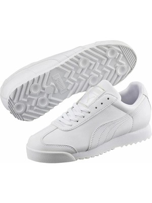 Puma 35425914 Roma Basic Jr White-Light Gray