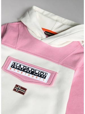 Napapijri Kız Çocuk Pembe Sweatshırt NP0A4GMMMC01 K Burgee W 2