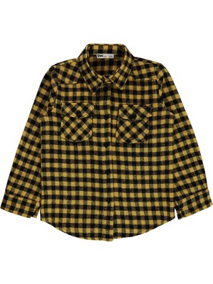 Civil Girls Kız Çocuk Gömlek 6-9 Yaş Sarı