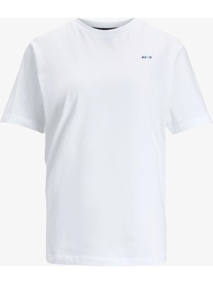 Jjxx Jxanna Reg Ss Every Emb Tee Jrs Kadın Beyaz T-Shirt 12236267-WHITE